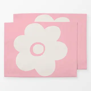Tischset Große Kirschblüte auf Rosa