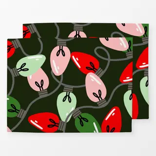 Tischset Green Twinkle Tangle