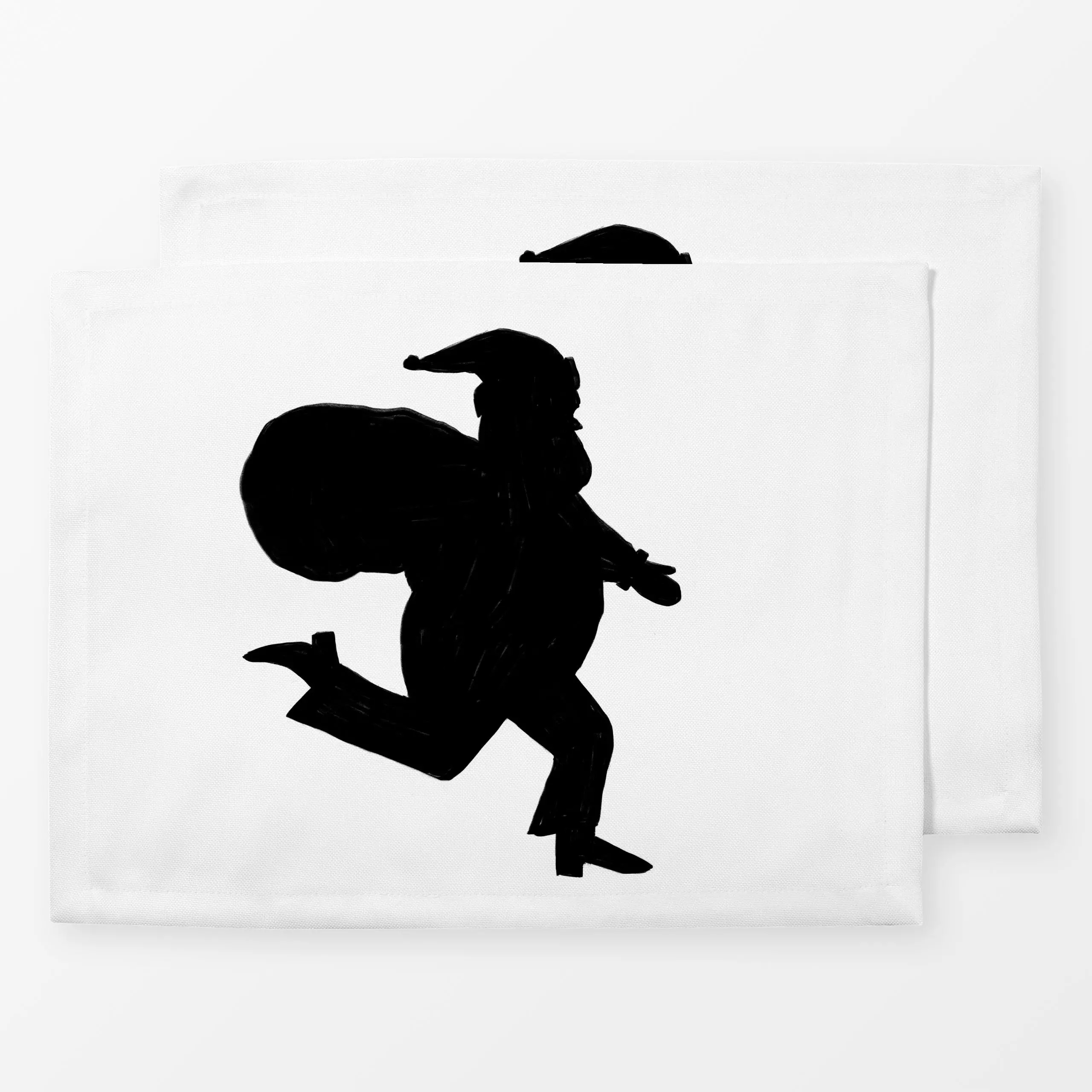 Tischset Weihnachtsmann - Weihnachten - von „Sophie Augustin Illustration"; Merry Christmas, Weihnachtsmann, Weihnachten, we...