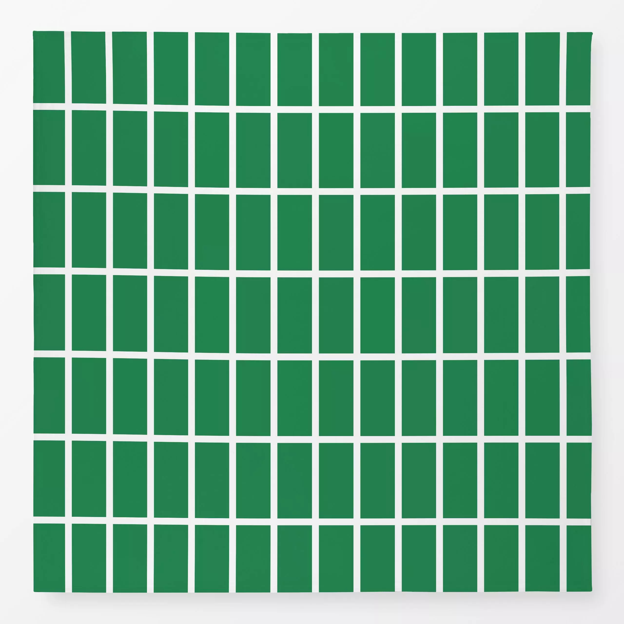 Tischdecke Grün & weiß Grid - Symbole & Muster - von „Lisa Jasmin Bauer"; modern, grid, Weiss, Farben, farbenfroh, gruen, So...