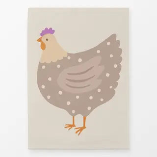 Geschirrtücher Huhn Punkte
