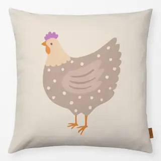 Kissen Huhn Punkte