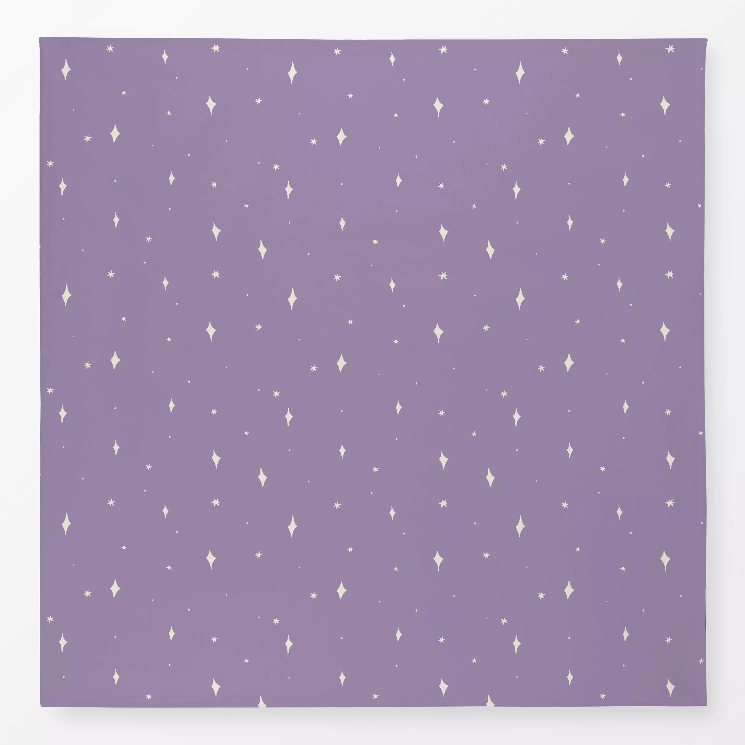 Tischdecke Sterne Lila, von Sophie Augustin Illustration
