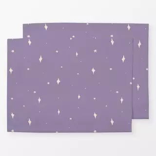 Tischset Sterne Lila