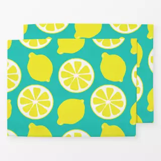 Tischset Zitronen Limonade