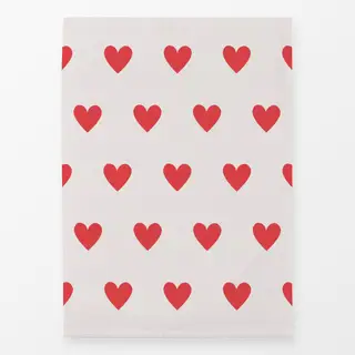Geschirrtücher Valentin Herz Rot