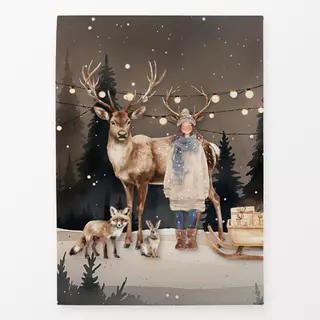 Geschirrtücher Cozy XMas Waldweihnachten