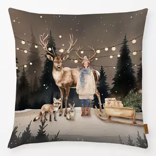 Kissen Cozy XMas Waldweihnachten