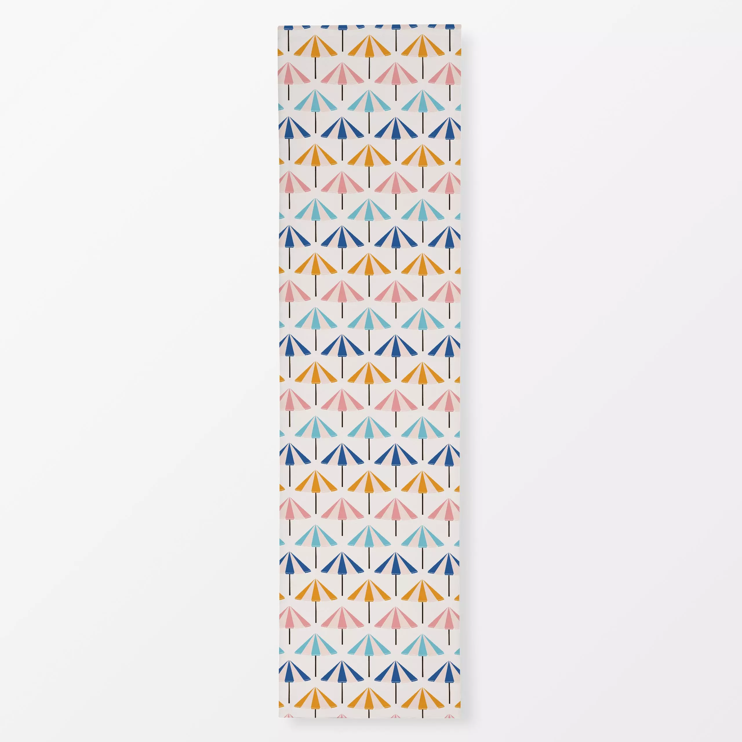 Tischläufer Sonnenschirm Muster bunt, gemustert, Sommer, von Kathrin Woo