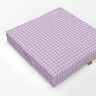 Bodenkissen Ostern Vichy Pastell Lila