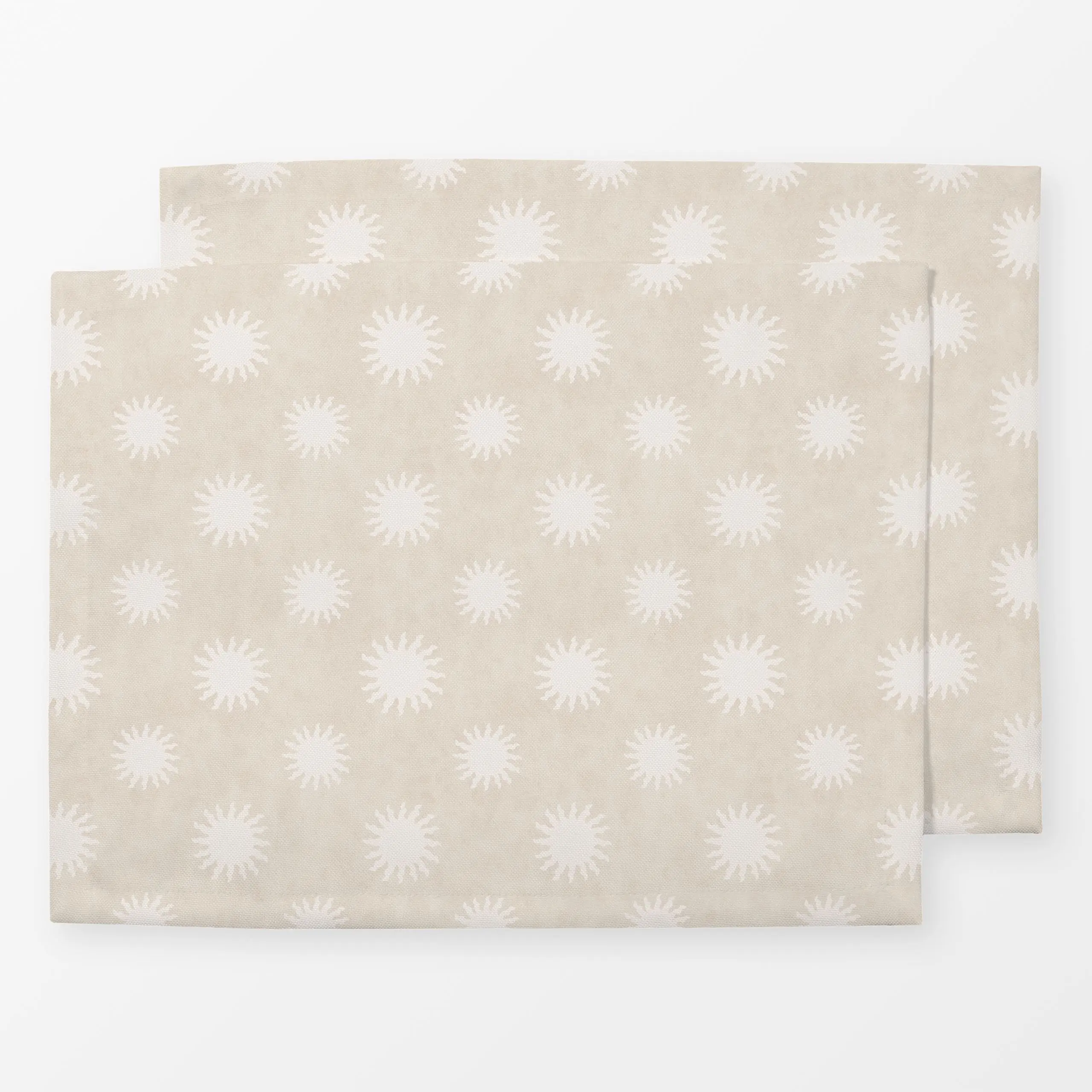 Tischset Sunny Life beige, Sommer, von Karen Menzenbach