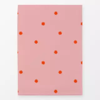 Geschirrtücher Sterne Rosa & Rot