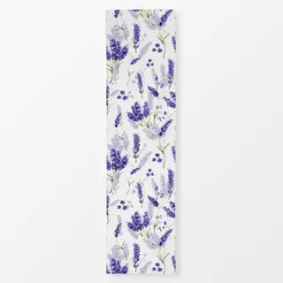 Tischläufer Lavendel Blumen Sträuße