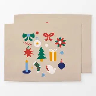 Tischset Christmas Spirit Cinnamon