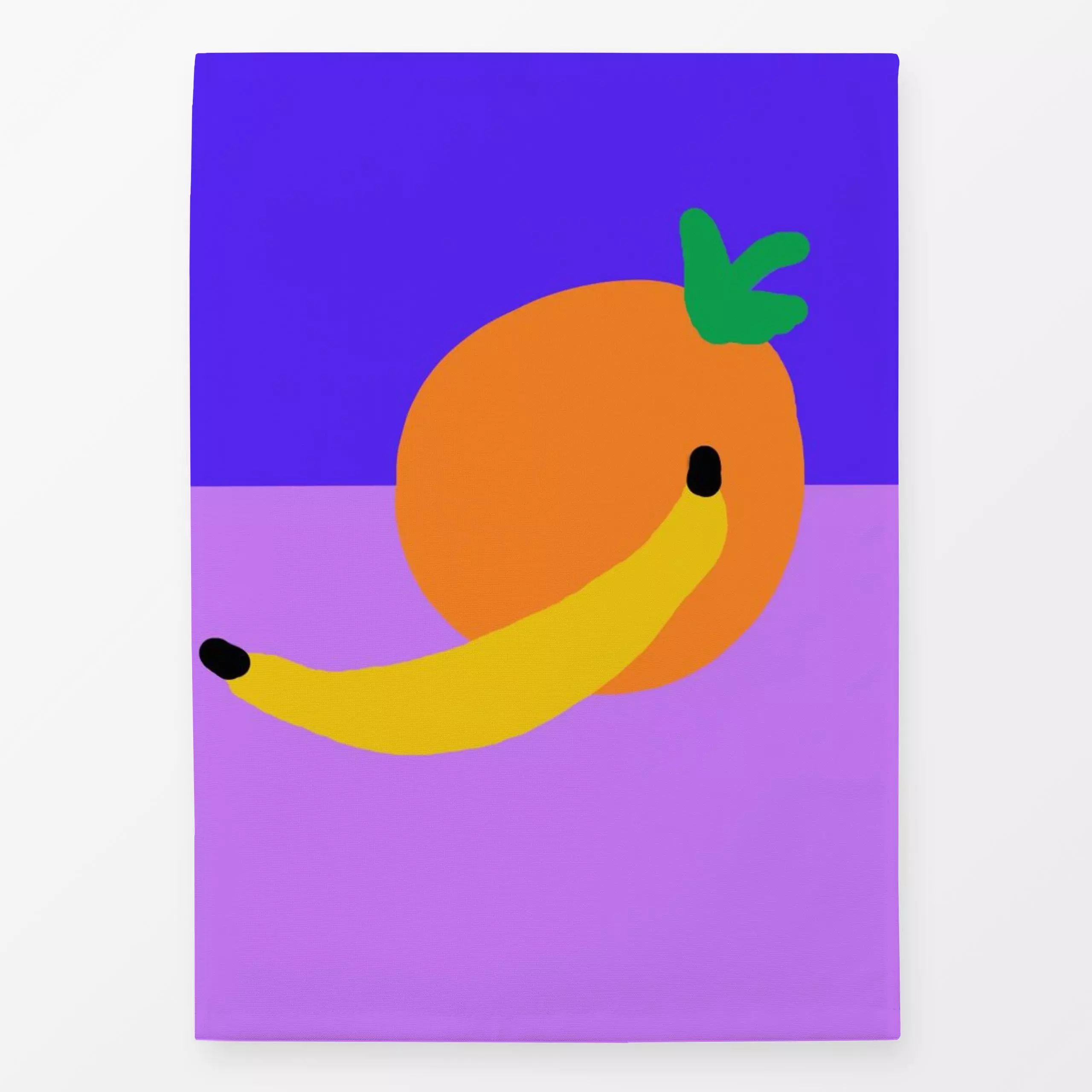 Geschirrtücher Sommer Früchte - von „Ute Arnold"; Frucht, Obst, Obstsalat, Sommerblumen, bunt