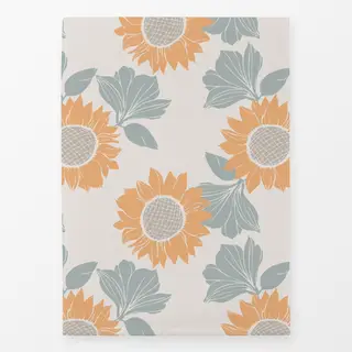 Geschirrtücher sonnenblume peach-grune