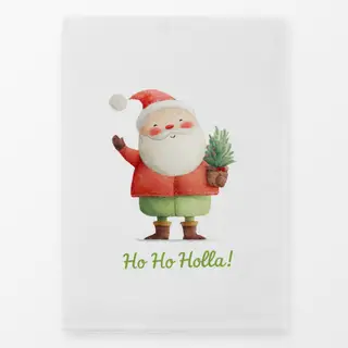Geschirrtücher HO HO HOLLA - Santa