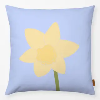 Kissen Osterglocke Blau