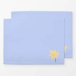 Tischset Osterglocke Blau