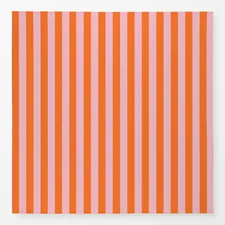 Tischdecke Blockstreifen rosa orange