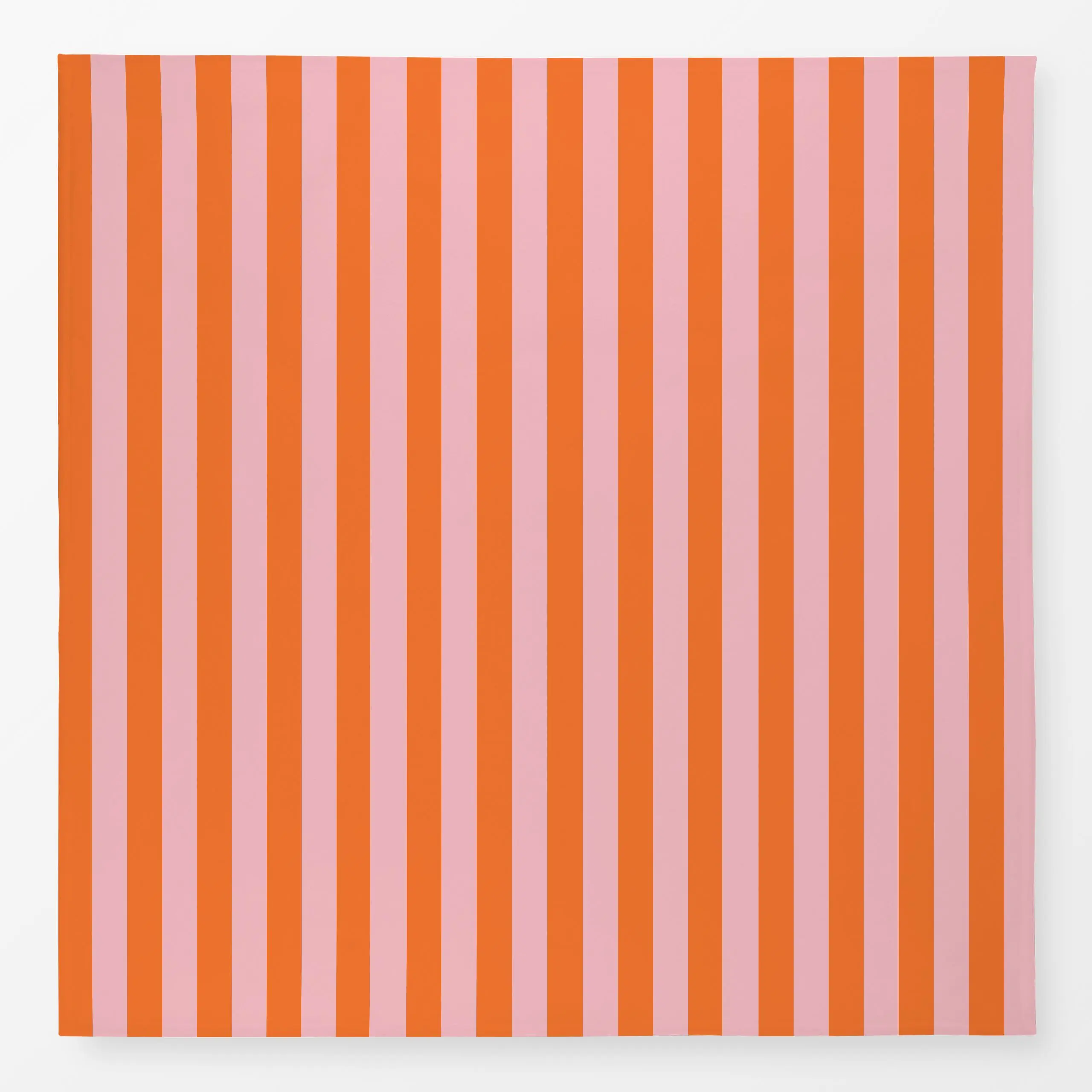 Tischdecke Blockstreifen rosa orange, gemustert, von Julia Schumacher