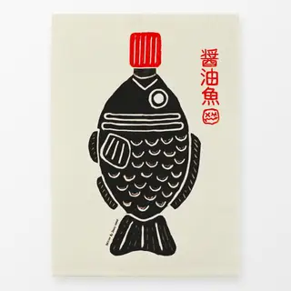 Geschirrtücher Soy Sauce Fish