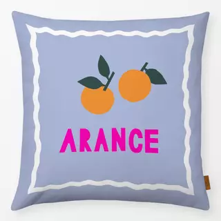 Kissen Arance blau