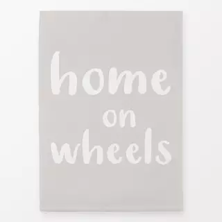 Geschirrtuch Home on Wheels beige