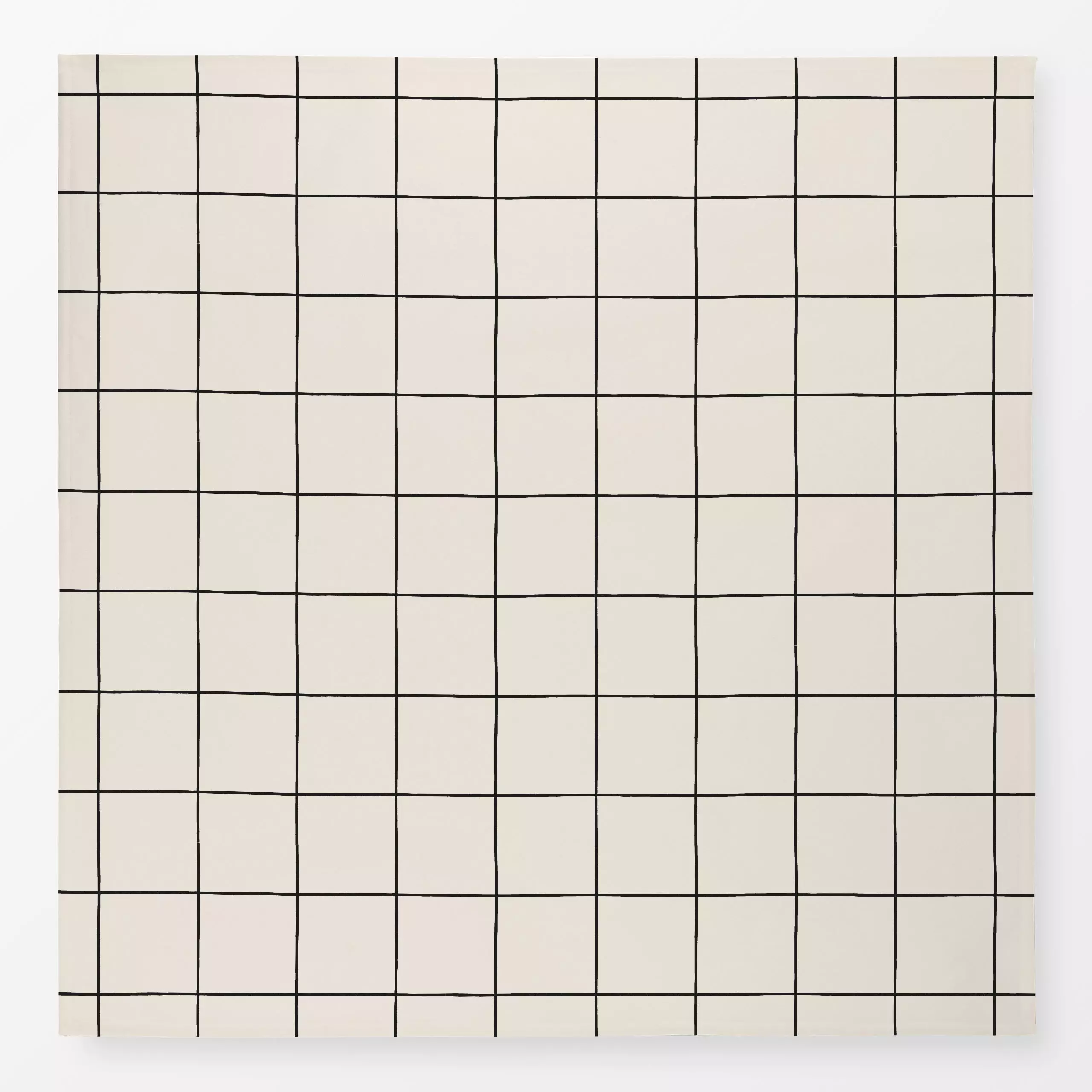 Tischdecke Karo Linien schwarz, gemustert, von Studio Kesse