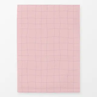 Geschirrtücher Karierte Wellen Rosa
