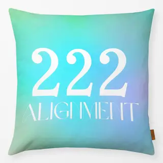 Kissen Engelszahl 222 Vertrauen