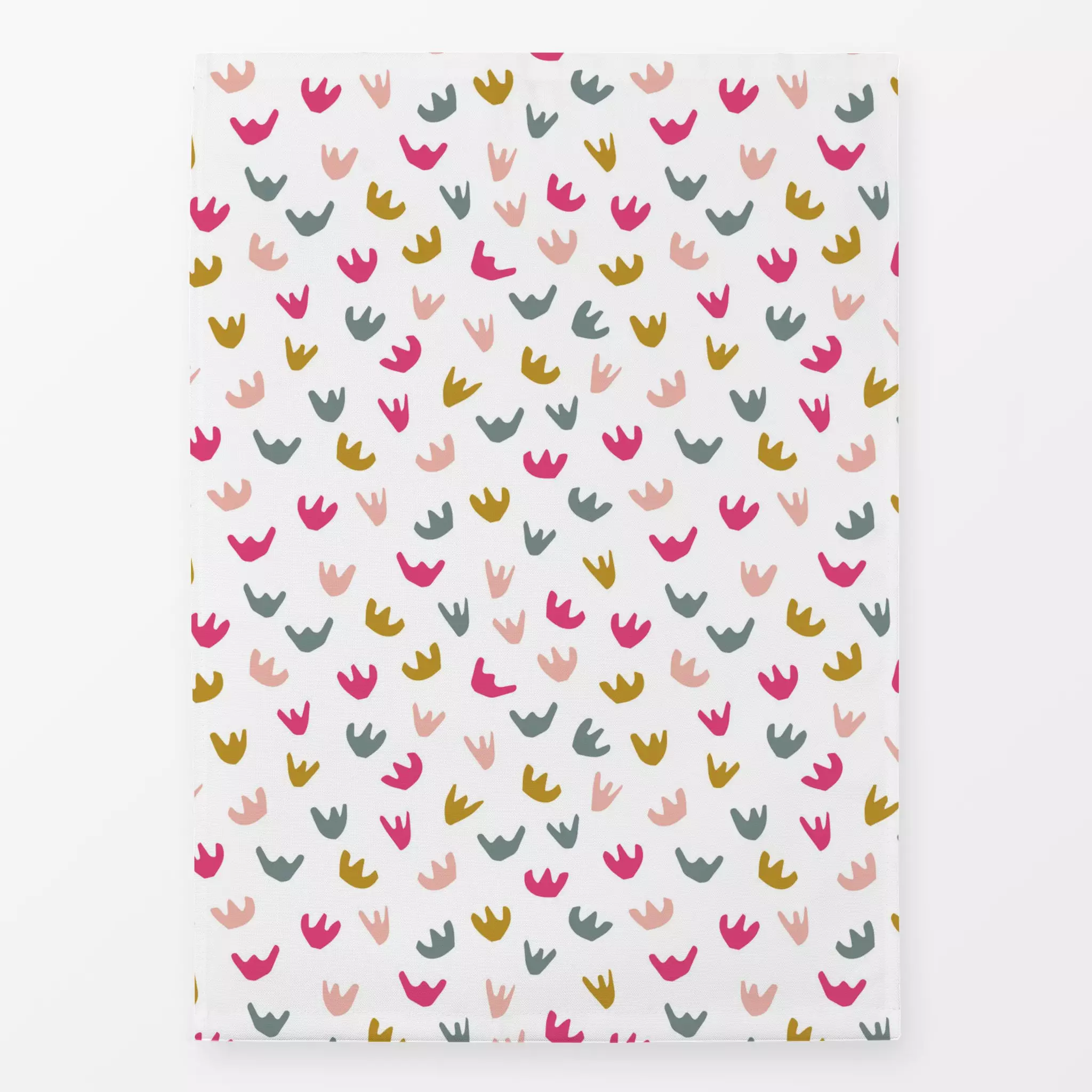 Geschirrtuch Bright Papercut Flowers Bright Papercut Flowers