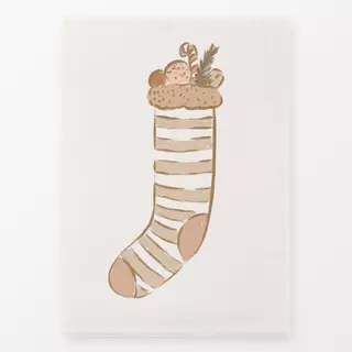 Geschirrtuch Weihnachtsstrumpf