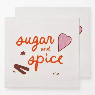 Servietten sugar & spice