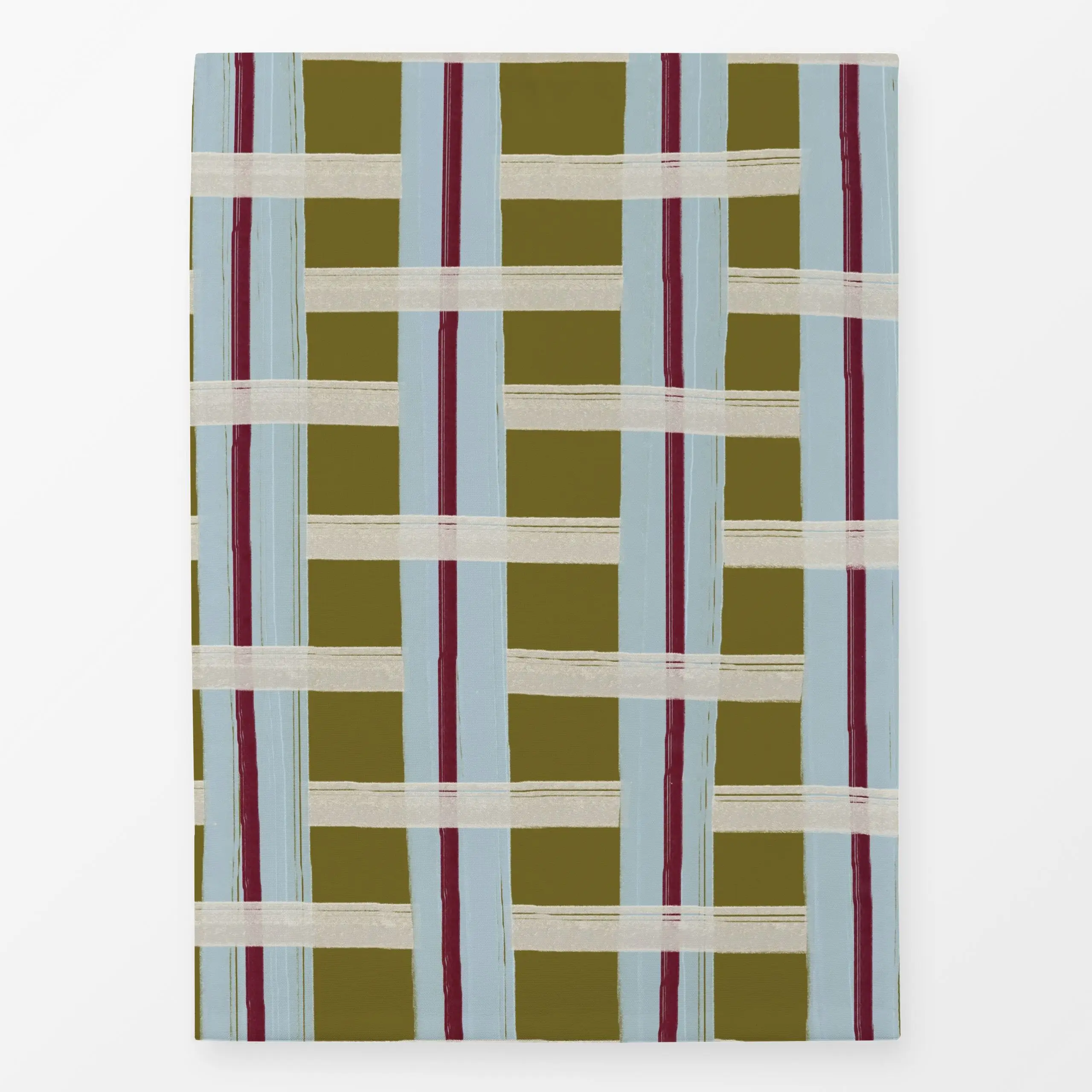 Geschirrtücher Retro Woven Checkered - Symbole & Muster - von „KunstbyStephie"; Retro, pattern, Midcentury, Checker, trendy,...