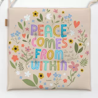 Sitzkissen Peace Comes From Within