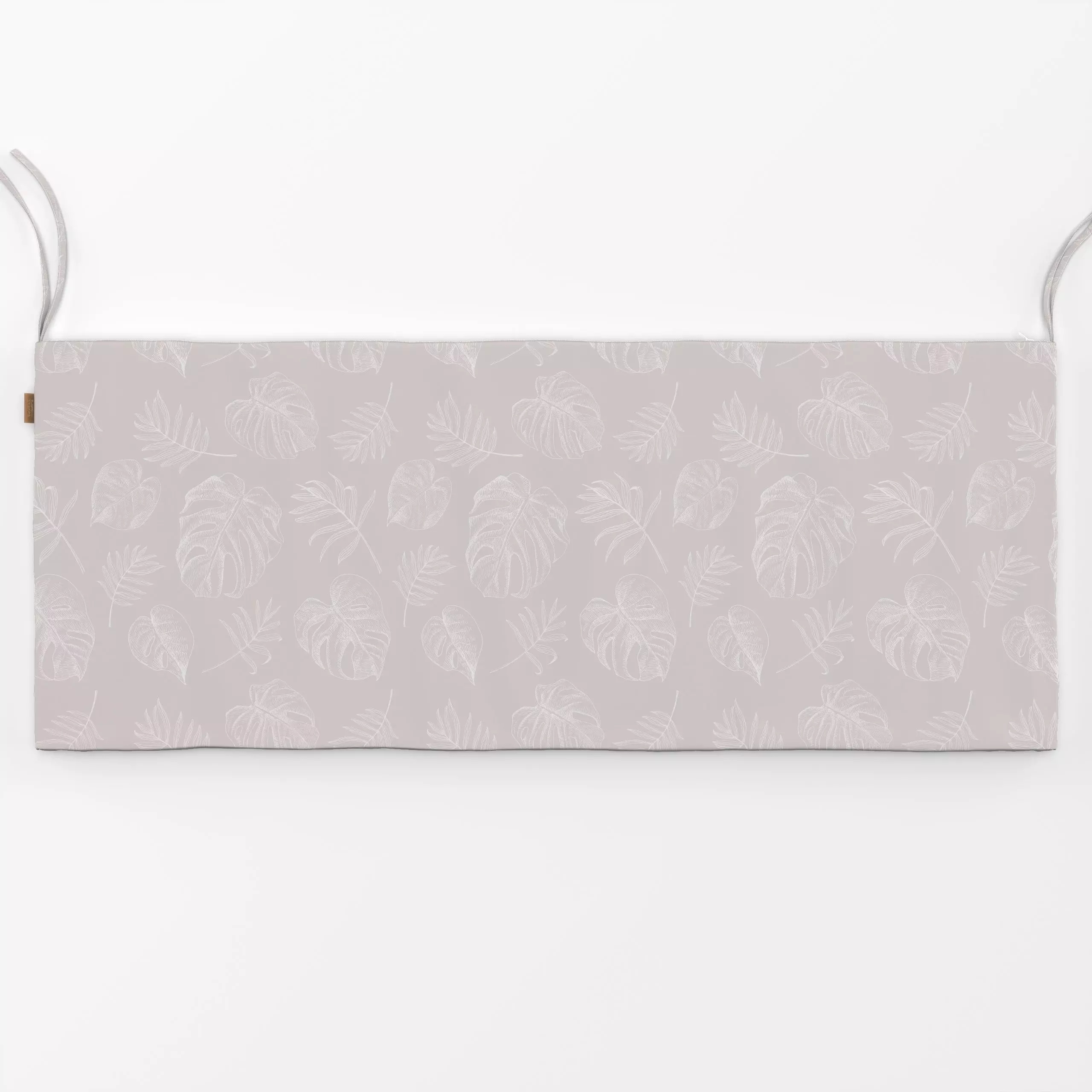 Bankauflage Endlich Sommer Monstera Mix - Blumen & Florales, Sommer - von „Uta Naumann"; boho, Palmen, Monstera, Palmenwedel...