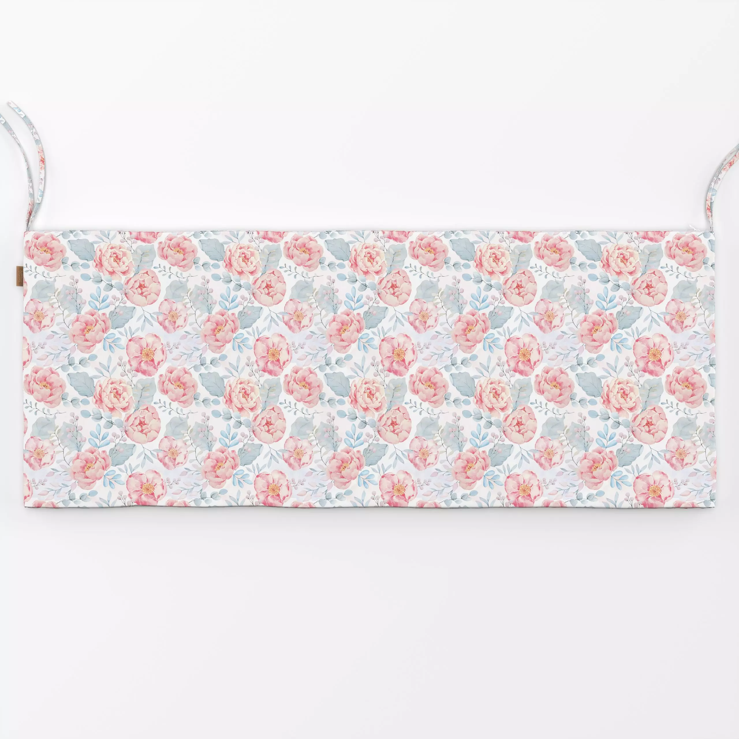 Bankauflage Pastel Pfingstrosen - Blumen & Florales, Frühling, Sommer - von „Uta Naumann"; boho, Muster, Wasserfarben, skand...