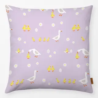Kissen Ostern Gans & Küken Muster
