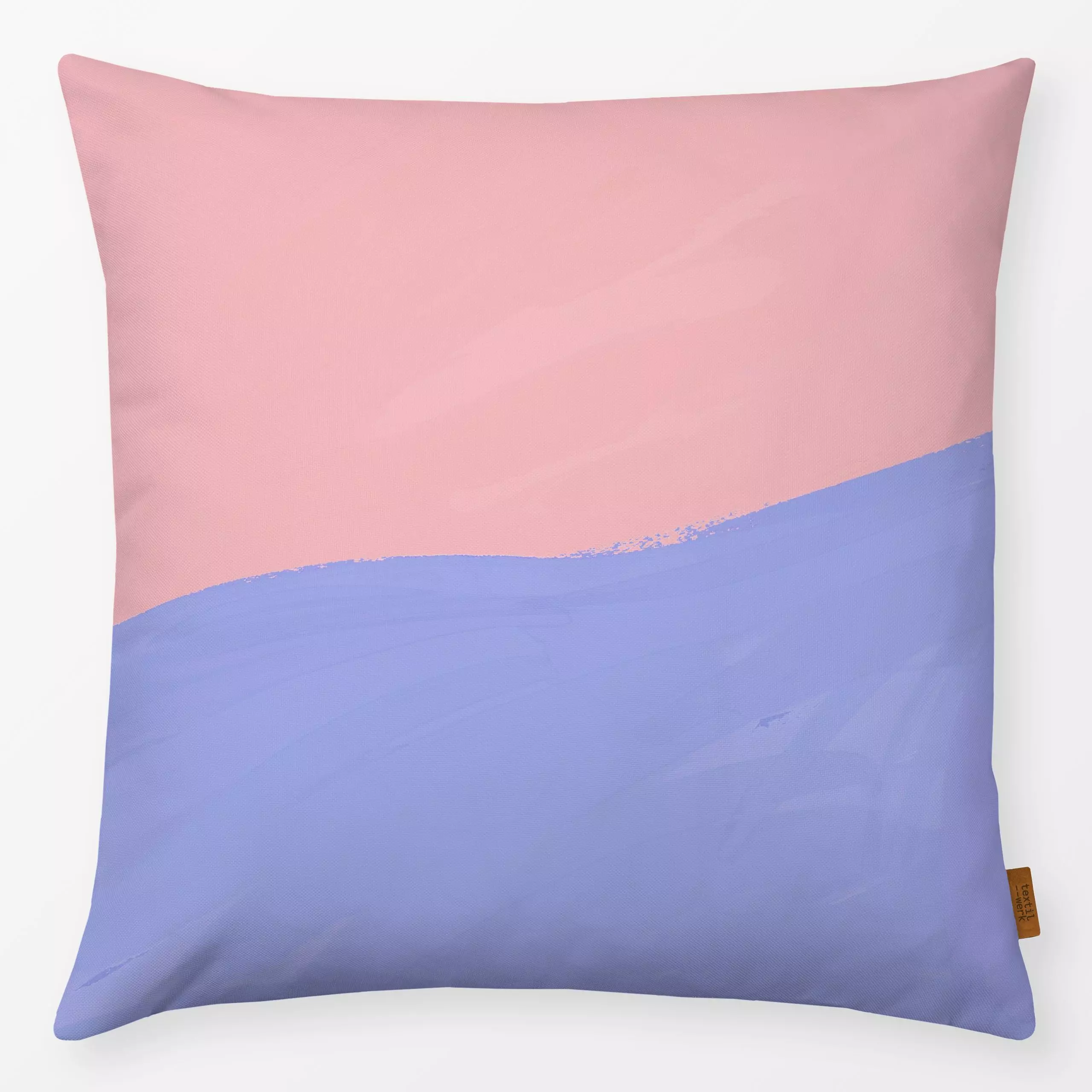 Kissen Color Flow flieder - Sommer, Symbole & Muster, Anlässe - von „Kruth Design“; Sommer, bunt, outdoor, kruthdesign, outd...