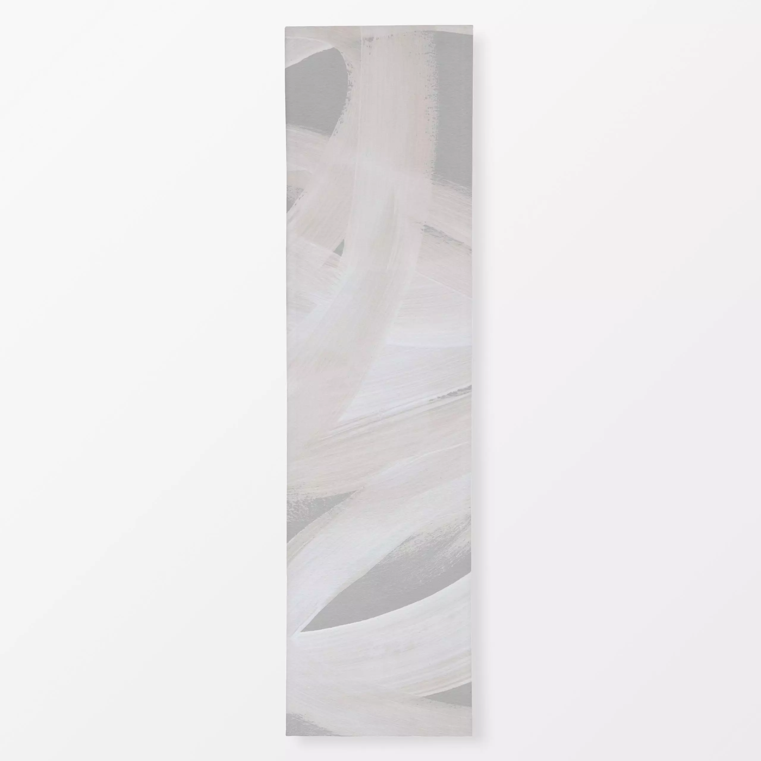 Tischläufer Bright Abstract 3 - Symbole & Muster - von „Mareike Böhmer"; minimal, Pinsel, abstrakt, Pinselstrich, monochrom,...