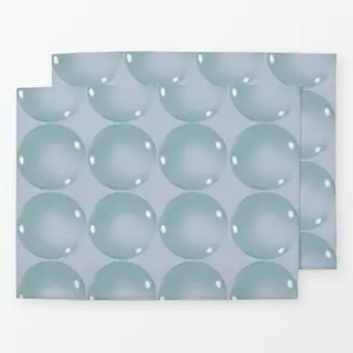 Tischset Seifenblasen Türkis