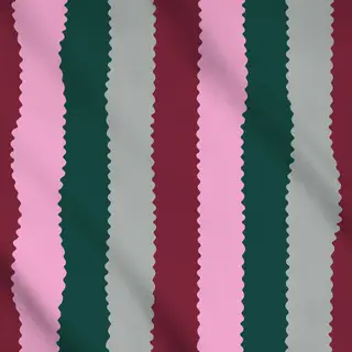 Meterware Multi Streifen Weihnachten