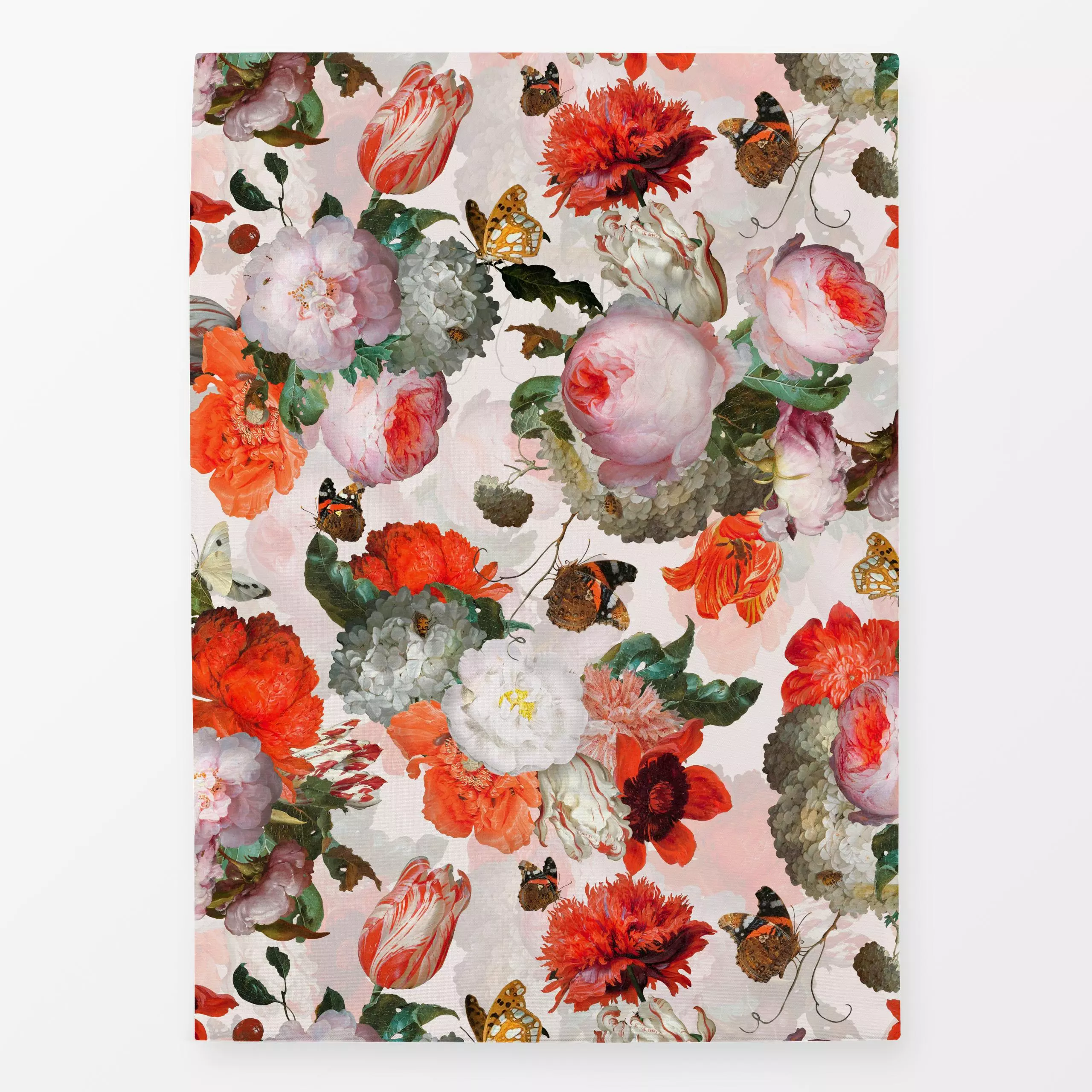 Geschirrtücher Jan Davidsz de Heem Blumen - Blumen & Florales, Retro & Vintage - von „Uta Naumann"; boho, Muster, Blumen, Ro...