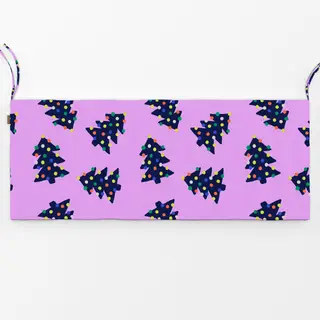 Bankauflage Colorful Christmas Tree 1