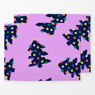 Tischset Colorful Christmas Tree 1