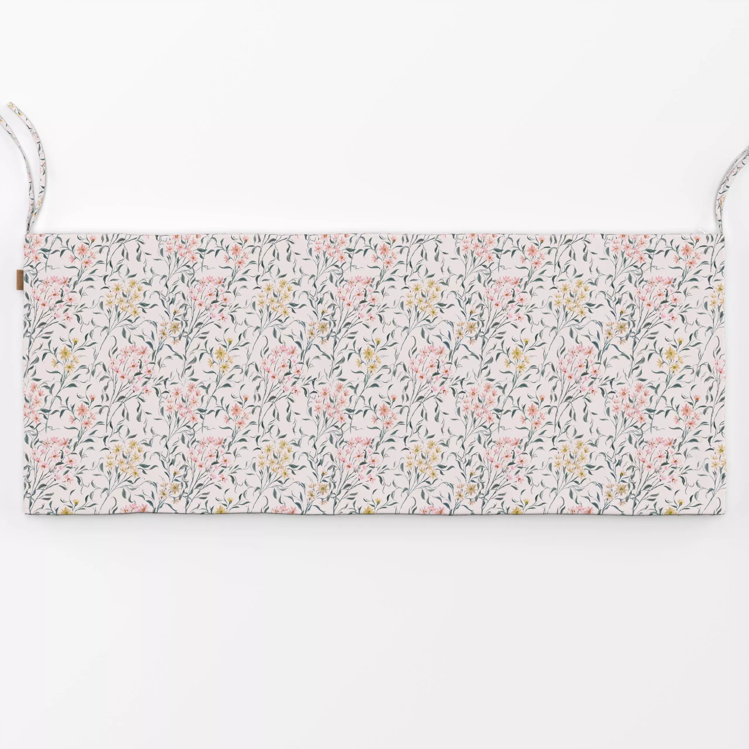 Bankauflage Wildblumen - Blumen & Florales, Pflanzen & Botanik - von „youdesignme"; boho, Aquarell, altrosa, skandinavisch, ...