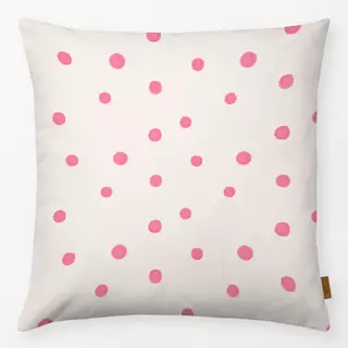 Kissen Punkte Allover Rosa