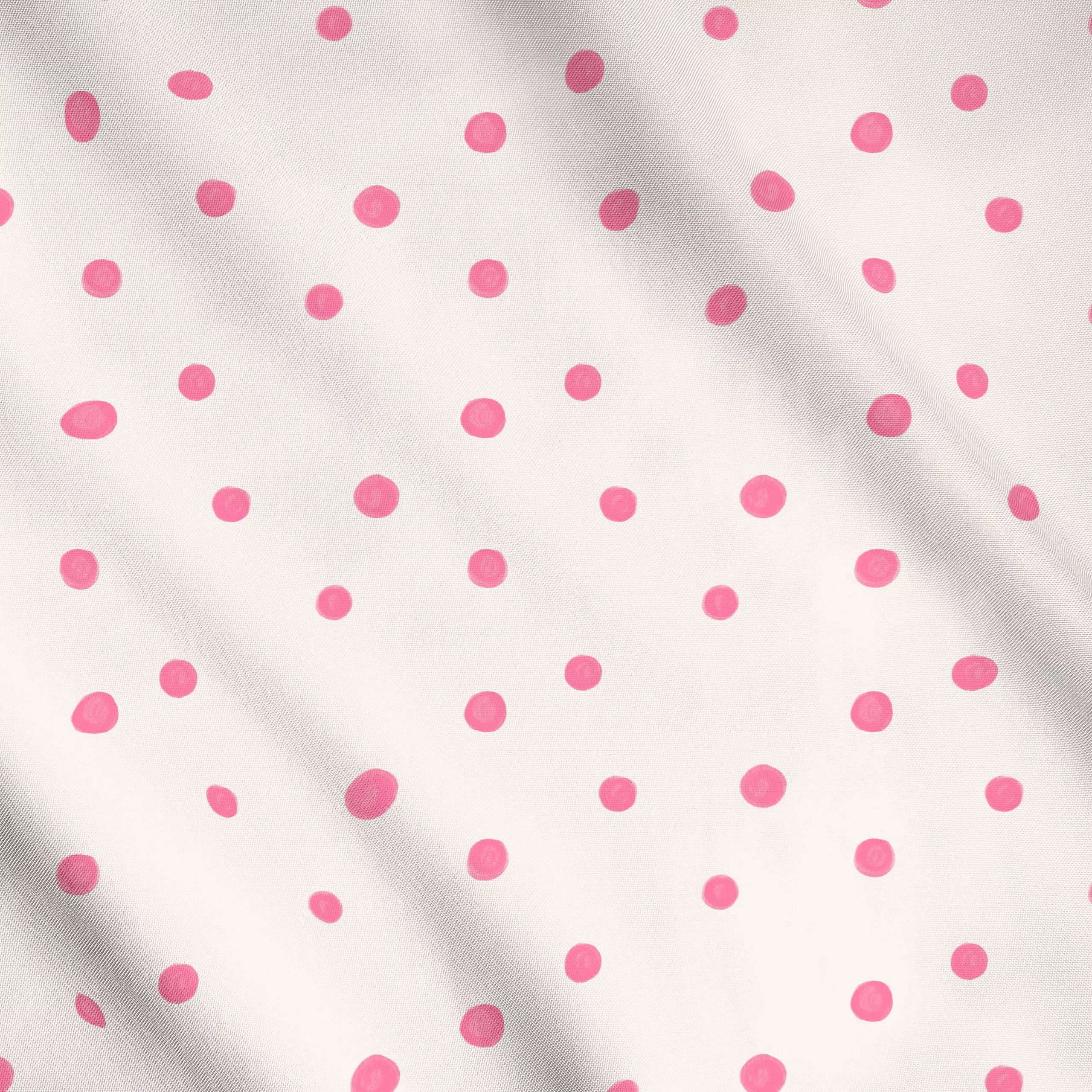 Meterware Punkte Allover Rosa, gemustert, fürs Kinderzimmer, von Kruth Design