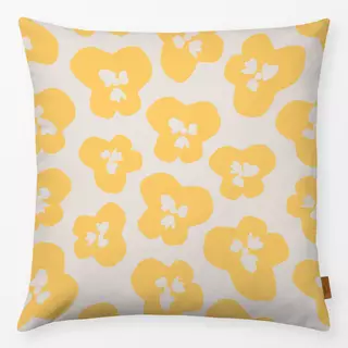 Kissen Hello Spring Pattern 4 Yellow